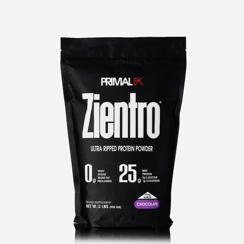 Primal Fx I Zientro I Utra Ripped Beef Protein Powder I Choc