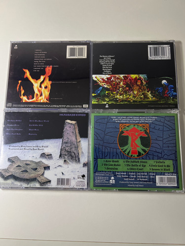 Cds Black Sabbath Tony Martin Years Combo 4 Cds + Bônus