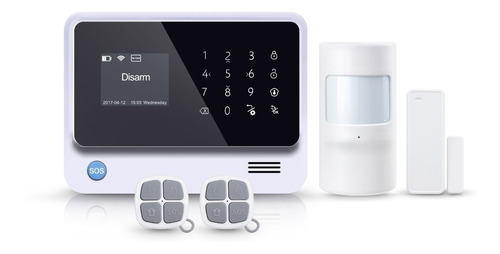 Kit Alarma Casa G90 Plus Wifi Gsm Inalámbrica App Móvil