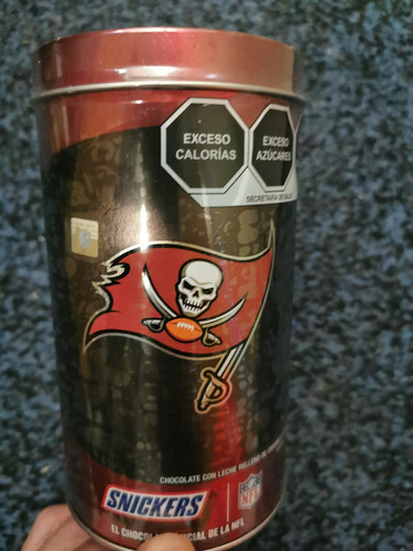 Chocolates Snickers Nfl Buccaneers Ya Caducos Solo Coleccion