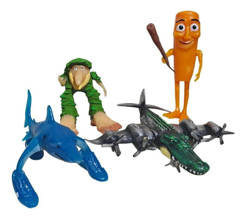Figuras C/luz Tralalero Tralala Crocodilo Capuchina Tung Tun