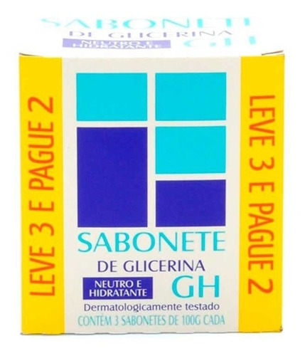 Sabonete Gh Leve 3 Pague 2 Glicerina 100g