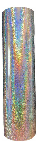 Vinilo Textil Holografico Glitter Pu 1mtx25cm