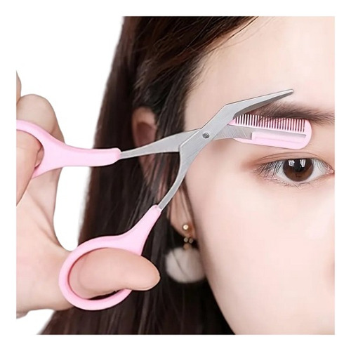 Tijera Para Cejas Con Peineta Set De 2 Unds