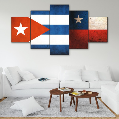 Bandera Cuba Chile
