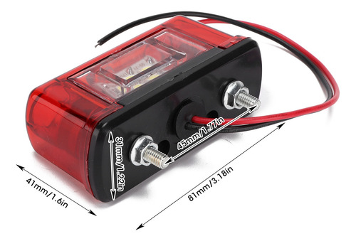 Señal Trasera Led De Matrícula De Coche Para Automóvil Y Cam