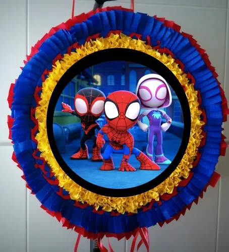 Piñatas Spidey Y Sus Sorprendes Amigos
