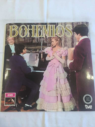 Bohemios Emi Teatro Lirico Español Disco Vinilo Lp