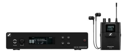 Sistema De Monitoramento Sennheiser Sem Fio Xsw Iem In-ear Cor Preto Cor da luz SET A Faixa de frequência: 476-500 MHz