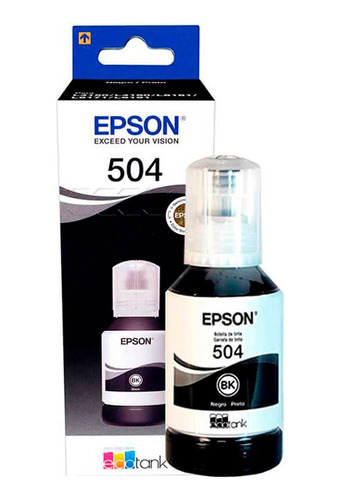 Tinta Epson T504 Ecotank Serie L4160 L4260