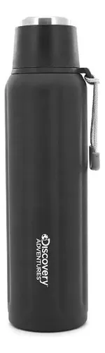 comprar Termo Discovery Mate Acero Inoxidable Frio Calor Negro 750ml