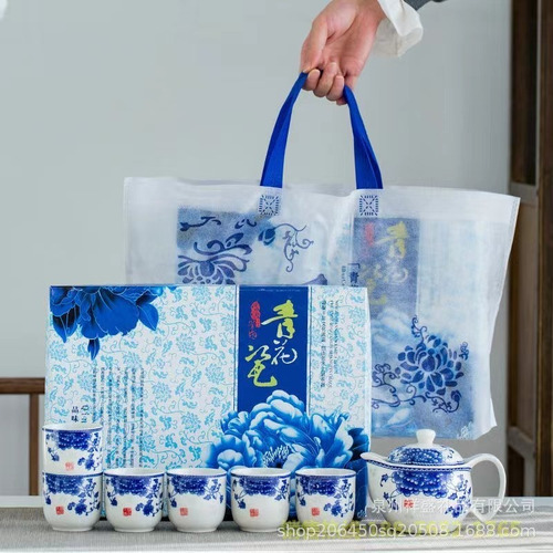 Imagen 5 de 10 de Juego De Té Chino: 1 Tetera + 6 Tazas