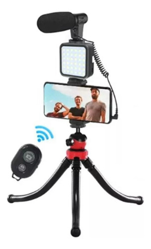 Trípode Set Para Video Making Portátil Ay-49g