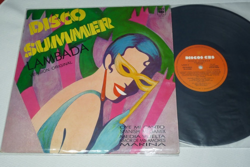 Jch- Disco Summer Varios Lambada Version Original Lp Argenti