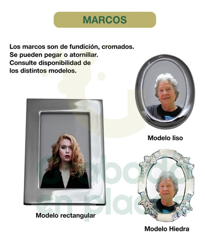 Imagen 3 de 10 de Placa Recordatoria, Marmol 30x15. Para Cementerio + Foto 6x9