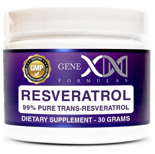 Polvo De Resveratrol 1000 Mg, Genex, 30 Gramos