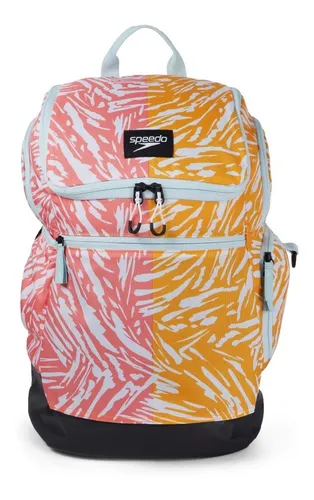 Mochila Natación Speedo Teamster 2.0 35 Litros Triatlon Color Rosa naranja  (453)