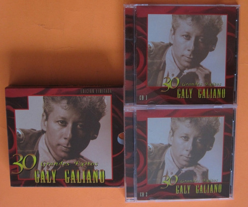 Galy Galiano 30 Grandes Exitos Cd Doble Bmg Colombia 1999