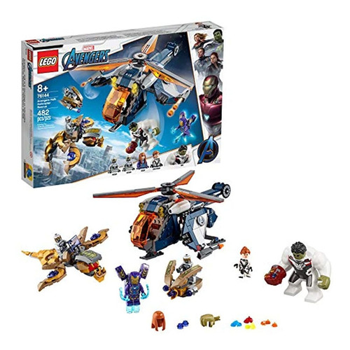 Lego Marvel Avengers Hulk Helicóptero De Rescate 76144 Kit D