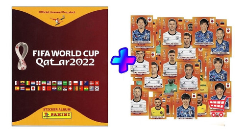 Album Pasta Blanda Panini Mundial Qatar 2022 +30 Laminas