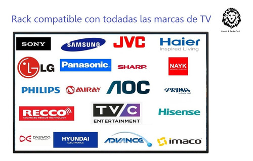 Rack Soporte Plegable Para Tv / Envíos / Instalación