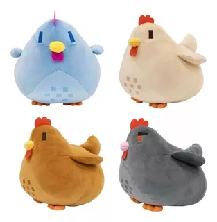 Peluche Stardew Valley Chicken Doll De 4 Piezas