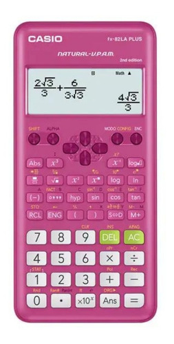 Calculadora Cientifica Casio Fx-82la Plus2 252 Funciones