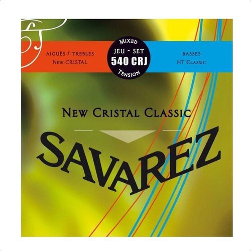 Savarez 540crj Encordado Cuerdas Guitarra Clasica Hibrido