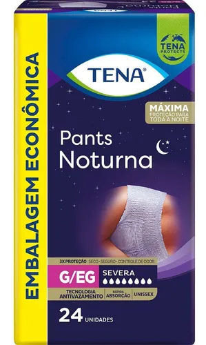 comprar Roupa Íntima Tena Pants Noturna Gu002Feg 24 Unidades