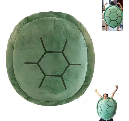 Cojín De Cojín Portátil De Felpa Con Forma De Concha De Tort