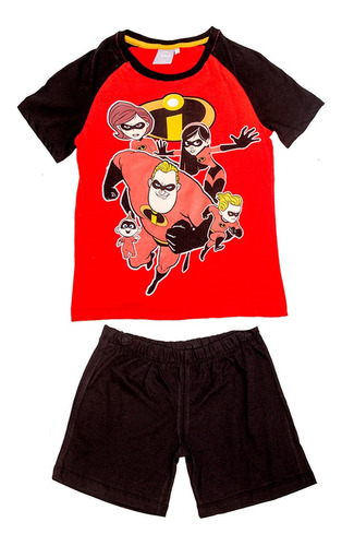 Pijama Niños Manga Corta Los Increibles Disney Original