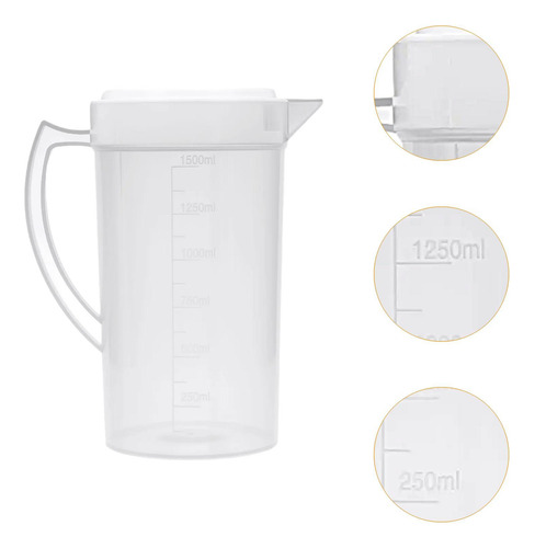Jarra De Agua Jarra Hervidor De Té Con Mango Jarra 1500 Ml