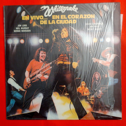 Whitesnake - En Vivo, En El Corazón De La Ciudad Vinilo 1979