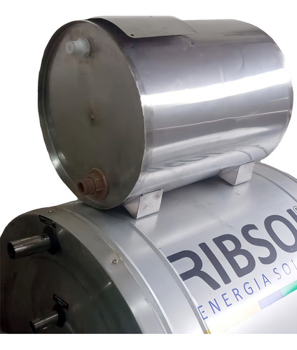 Caixa Acoplada Inox 30l Para Boiler Solar Com Boia E Flange