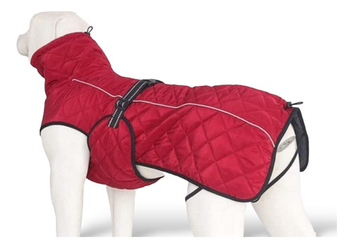 Chaleco Ropa Para Perro Impermeable Talla S Rojo