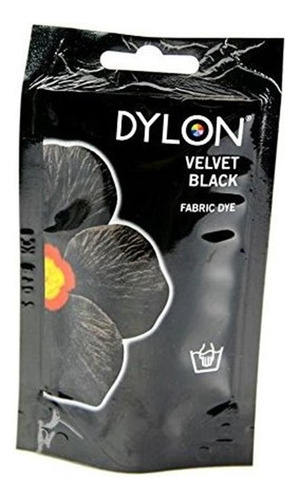 Tinte Para Tela - Dylon Hand Fabric Dye Terciopelo Negr