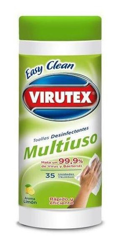 Toallitas Desinfectante 35un Virutex