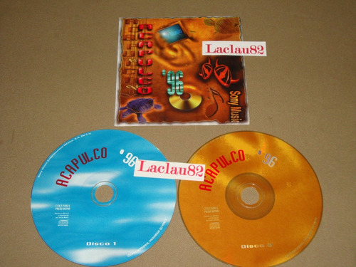 Acapulco 96 Columbia 2 Cds Naranjo Ricky Flavio Charlie Pinn