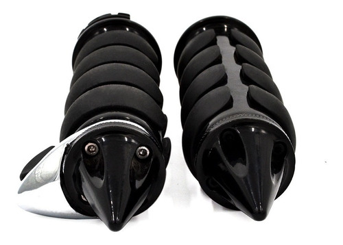 Puños Grips Con Descanso Para Moto Harley Yamaha Honda 1 In