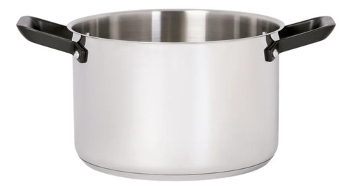 Olla De Acero Con Colador Y Tapa Tvs Artusi 24cm Inducción