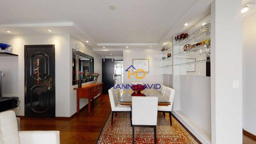 Imagem 2 de 30 de Aclimação- Impecável- Lindo Apt Com 139 M² Úteis- 3 Dorms- 2 Suites- 2 Garagens- Lazer - Ap4127