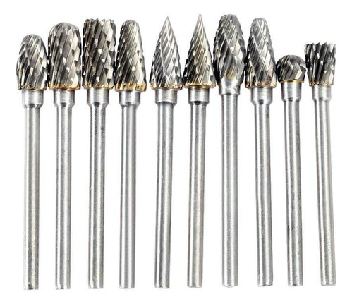 . 1 Fresa Rotativa De Carburo Yg8 De Acero De Tungsteno, 10