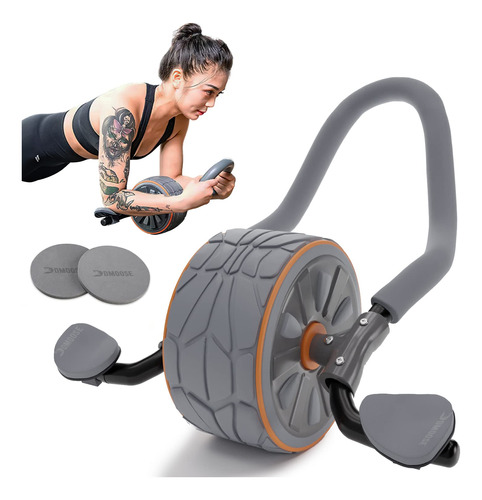 Dmoose Fitness Ab Roller Wheel, Equipo De Entrenamiento Ab P