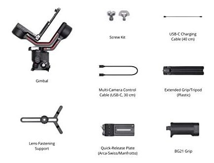 Imagen 5 de 6 de Estabilizador Para Camaras Dslr Mirrorless 3 Kg Dji Rs 3