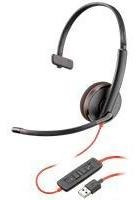 Audifono Y Mic De Diadema Plantronics Blackwire C3210 Alambr