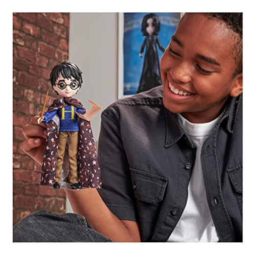 Figura Harry Potter Capa De Invisibilidad Wizarding World ;o