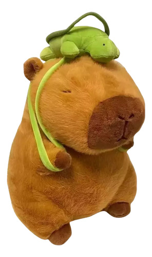 Peluche Capibara Y Morango Pequeñas Con Forma Color Turtle