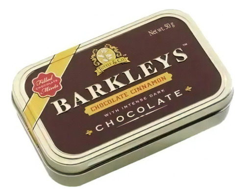 Bala Barkleys Chocolate Cinnamon 50g (chocolate Com Canela)