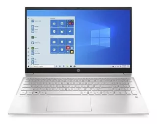 Notebook HP Pavilion 15-eh0076nr plata 15.6", AMD Ryzen 5 4500U 8GB de RAM 256GB SSD, AMD Radeon RX Vega 6 (Ryzen 4000/5000) 1920x1080px Windows 10 Home
