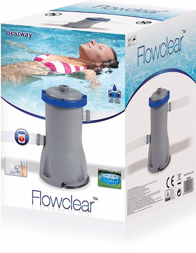 Imagen 2 de 8 de Bomba Piletas Inflables Pelopincho Intex Bestway Filtro58386